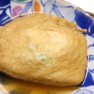 枝豆と卵の巾着煮